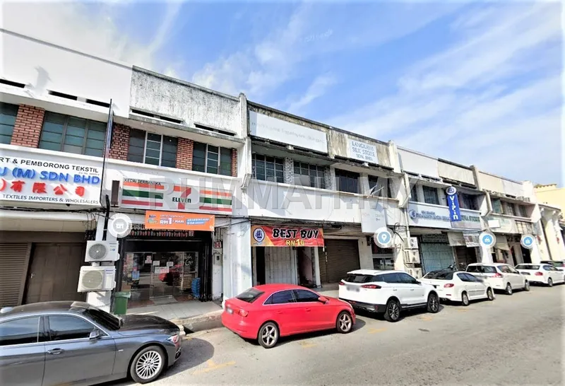 commercial in George Town, Penang for sale — Shop House Chulia Street Facing Main Road Georgetown Sale 