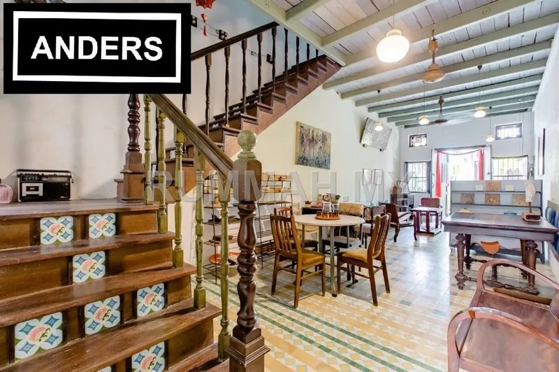 house in George Town, Penang for sale — Heritage Shop House Georgetown City Centre Unesco Sale