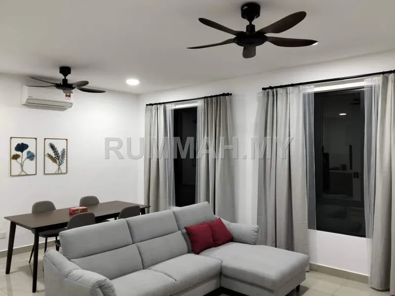 3-bedroom house in Batu Kawan, Penang for rent — Ecoworld Cohome Camdon Furnish Eco Horizon Batu Kawan Townhouse Rent