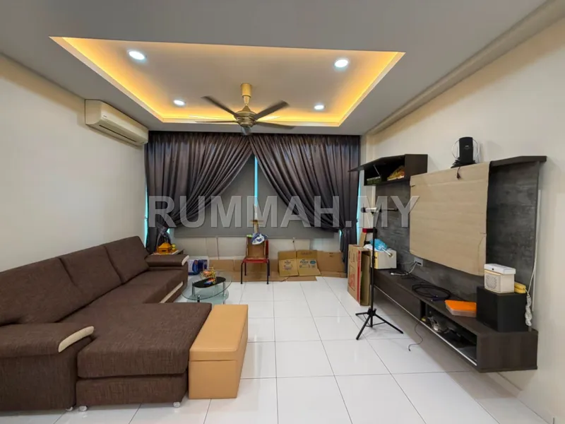 3-bedroom condo in Bukit Mertajam, Penang for rent — Spectrum Residence Kota Permai bukit mertajam 1283sf 