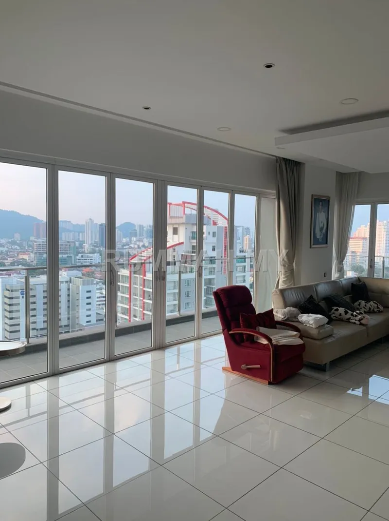 5-bedroom condo in George Town, Penang for rent — Residence 21,Jalan Macalister , Georgetown | Fully Furnished