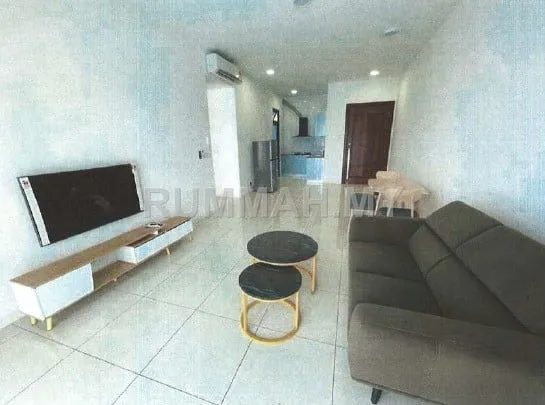 2-bedroom condo in Bayan Lepas, Penang for rent — Queens Residences Q1, Bayan Lepas | Full Furnished