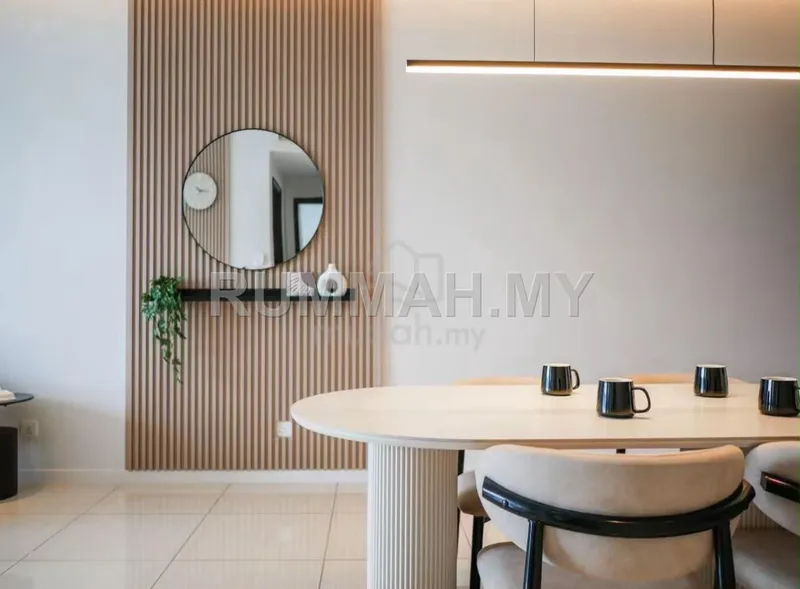 2-bedroom condo in Bayan Lepas, Penang for rent — Queens Condo for Rent @ Queens,  | Fully Renovated
