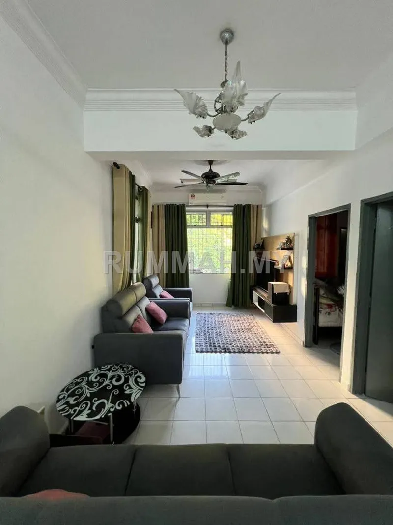 3-bedroom condo in Paya Terubong, Penang for sale — Taman Paya Perubong, Paya Terubong | Fully Furnished | 860sqft | RM320K