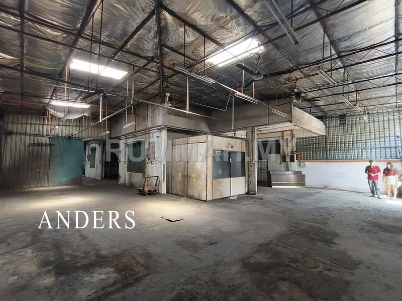 1.5 Storey Semi-Detached Factory For Sale @ Permatang Tinggi Industrial Area, Penang