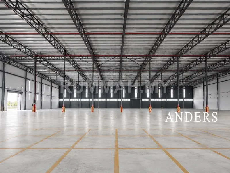 industrial in Perai, Penang for rent — 1.5 Storey Detached Factory For Rent @ Perai / Prai Industrial Area, Penang