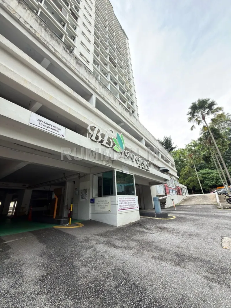 BL Avenue Apartment Air Itam Fully Furnished 3 Bedroom For Rent RM1500 槟城亚依淡 BL Avenue 全配三房公寓出租 RM1500/月