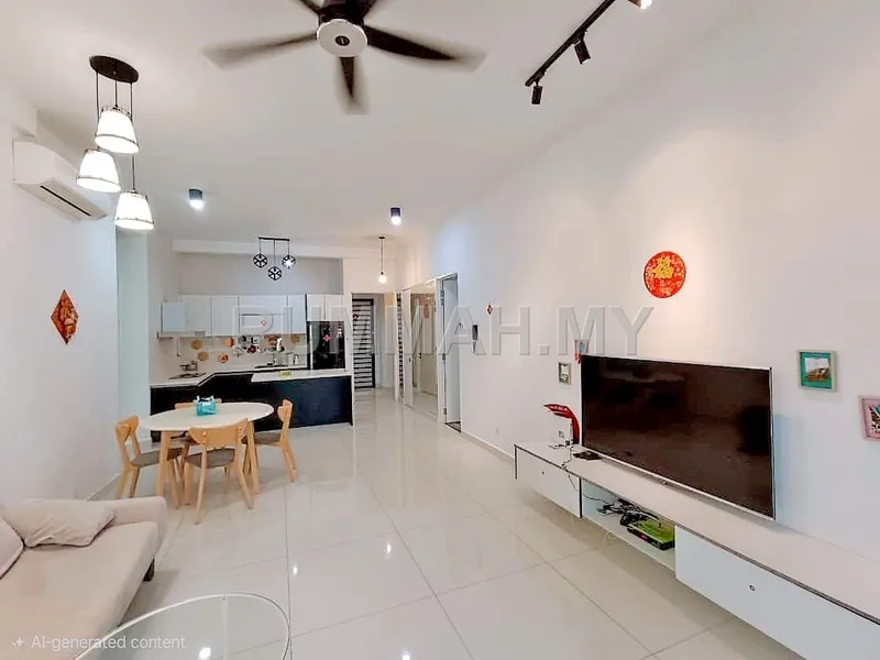 3-bedroom condo in Gelugor, Penang for rent — Arte S @ Gelugor For Rent 