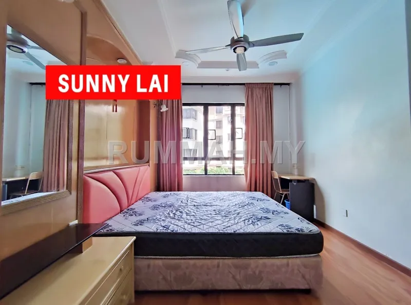 3-bedroom condo in George Town, Penang for rent — Sri York, 924sf, Fully Renovated, Good Condition, 1cp, Worth Buy Unit!