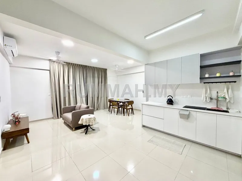3-bedroom condo in Gelugor, Penang for rent — Ideal Residency Gelugor | Fully Furnished