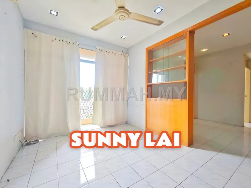 3-bedroom condo in Sungai Ara, Penang for rent — Acres Ville @ Bayan Lepas, Nice Condition, Renovated, 1 Parking, Can View Now