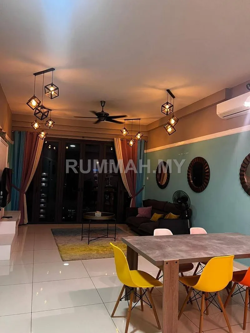3-bedroom condo in Gelugor, Penang for rent — Condo for Rent @ Arte S, Gelugor | Fully Furnished