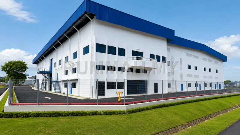 industrial in kulim, Kedah for rent — Factory Warehouse Kawasan Perindustrian Kulim 3 Storey 