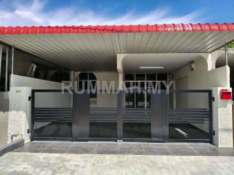 3-bedroom house for sale in Bukit Mertajam, Penang - Fully Renovation Single Storey Taman Perwira