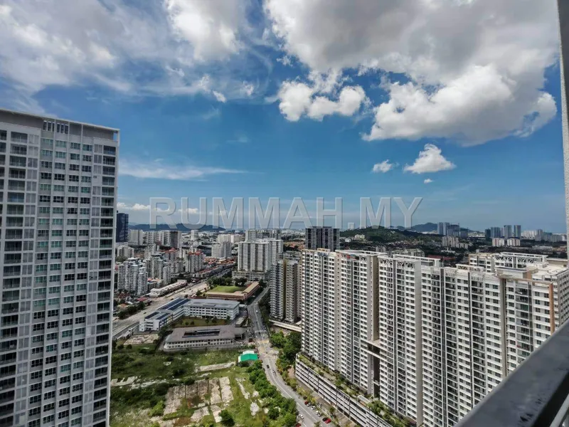 3-bedroom condo in Sungai Ara, Penang for rent — Condo for Rent @ Imperial Grande, Sungai Ara | Partially Furnished