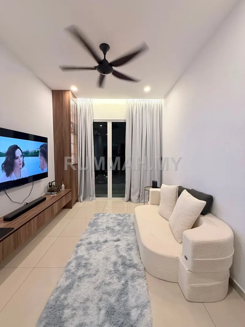 3-bedroom condo in Gelugor, Penang for rent — Zen 6, Gelugor | City View | Near The Light City Queensbay USM 
