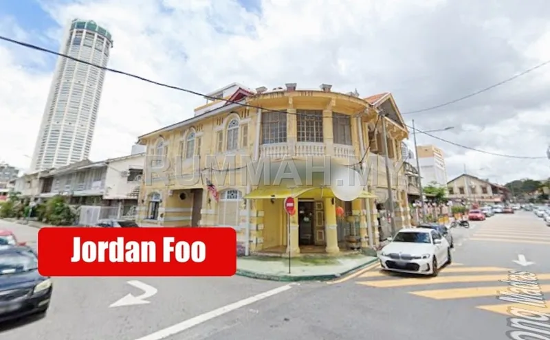 commercial in George Town, Penang for rent — 2 Storey Shophouse Georgetown Lorong Madras 4400sf Corner units