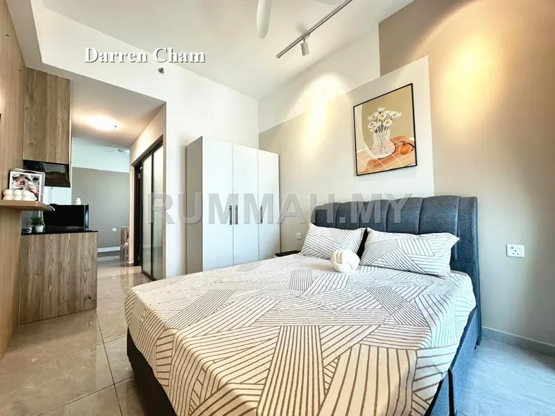 1-bedroom condo in Batu Kawan, Penang for rent — Studio for Rent @ Savana @ Utropolis, Batu Kawan | Fully Furnished