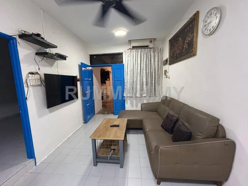 3-bedroom house in Alma, Penang for rent — Taman Impian 1-Storey Terrace 1400sf Fully Furnished Alma