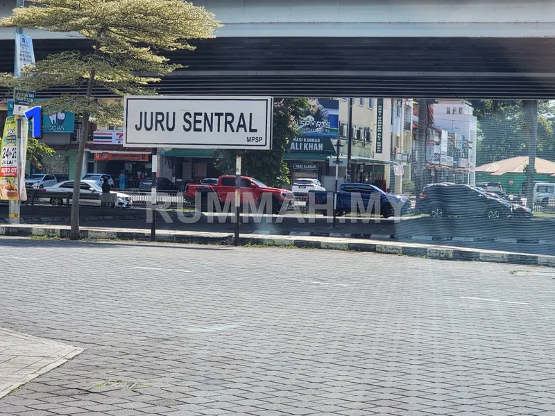 commercial in Bukit Mertajam, Penang for rent — Corner Shop lot for Rent @ Juru Sentral, Bukit Mertajam | Unfurnished