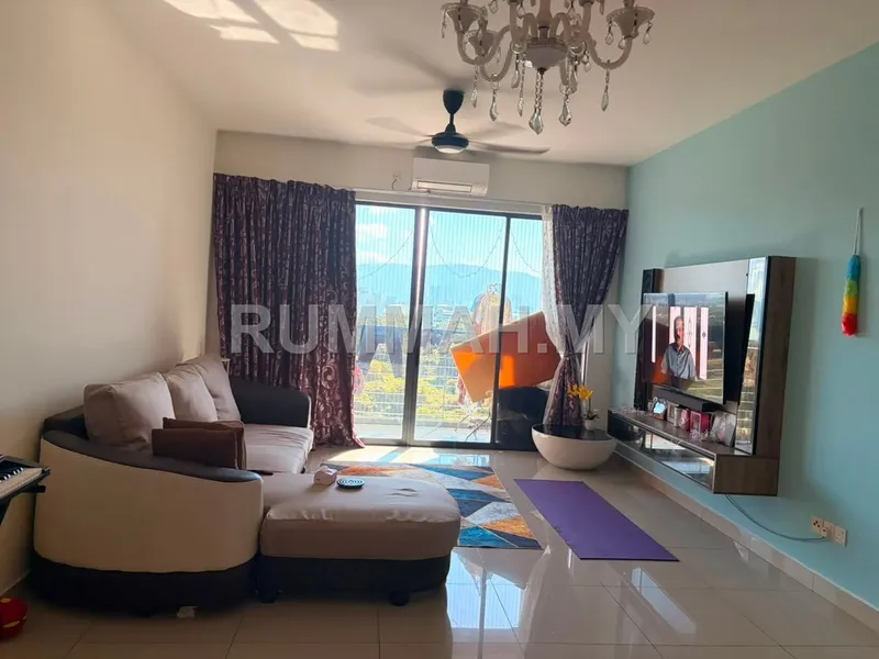 3-bedroom condo in Butterworth, Penang for rent — Wellesley Residence, Butterworth | Fully Furnished