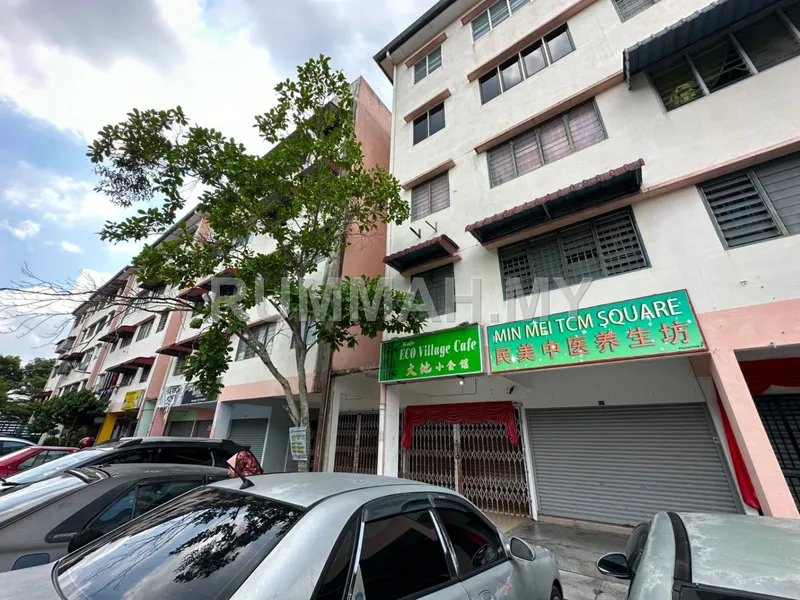 commercial in Bukit Mertajam, Penang for rent — Taman Seri Impian Flat Ground Floor shoplot bukit mertajam