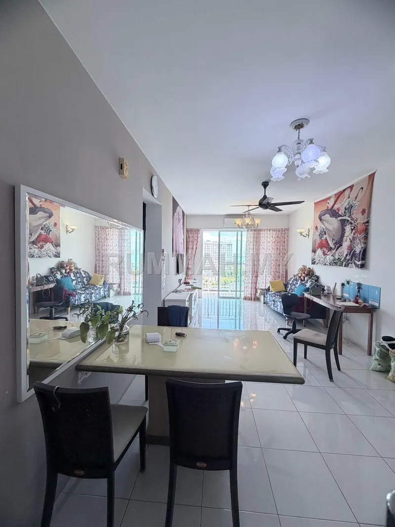 3-bedroom condo in Jelutong, Penang for rent — Summer Place Condominium for Rent @ Jelutong