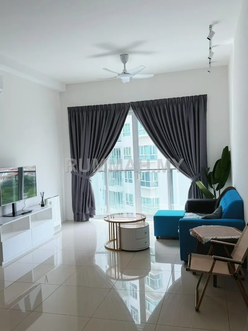 2-bedroom condo in Bayan Lepas, Penang for rent — Quaywest Residence, Bayan Lepas | Fully Furnished