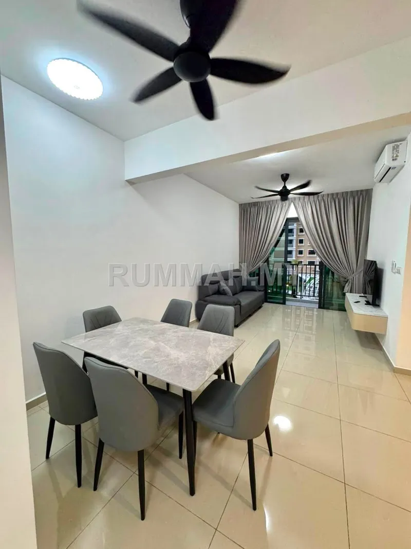 3-bedroom condo in Gelugor, Penang for rent — Ideal Venice Residency | 5 Mins to Penang Bridge & USM | Central Island Location