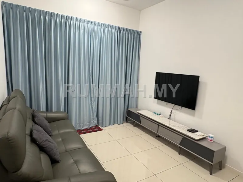 2-bedroom condo in Bayan Lepas, Penang for rent — Condo for Rent @ Queens Residences Q2, Bayan Lepas | Fully Furnished
