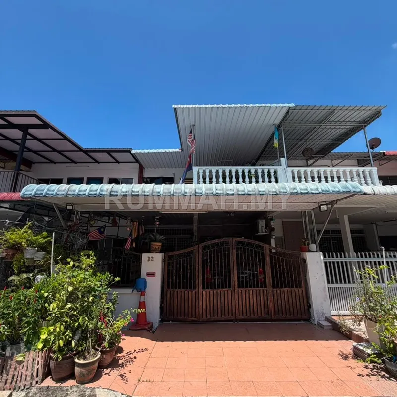 4-bedroom house in Bukit Mertajam, Penang for sale — Double Storey Terrace for Sale @ TMN SELAMAT, BUKIT MERTAJAM | Freehold