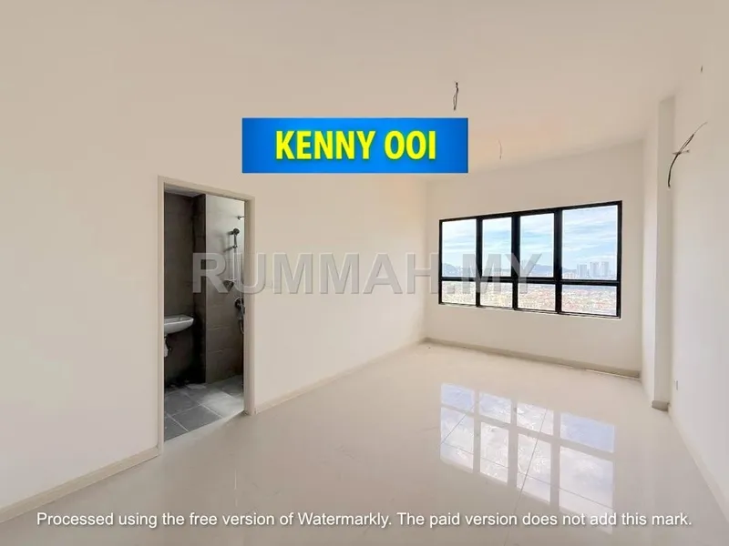 3-bedroom condo in Sungai Ara, Penang for sale — Senzville condo 2 car park Side By Side 1180sqft Sungai Ara