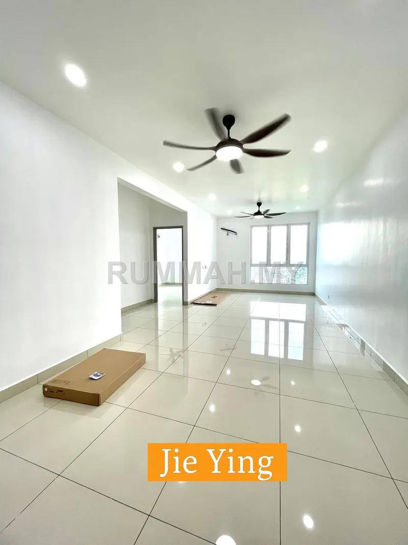 2-bedroom condo in Bukit Mertajam, Penang for rent — Condominium for Rent @ Oren BM, BM | Partially Furnished