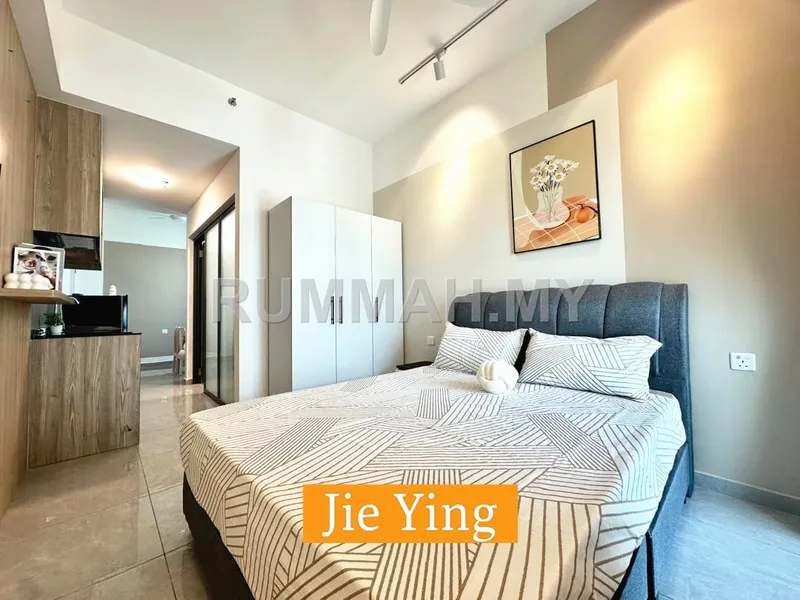1-bedroom condo in Batu Kawan, Penang for rent — Studio Room for Rent | Savana @ Urtopolis | Batu Kawan | Fully Furnished