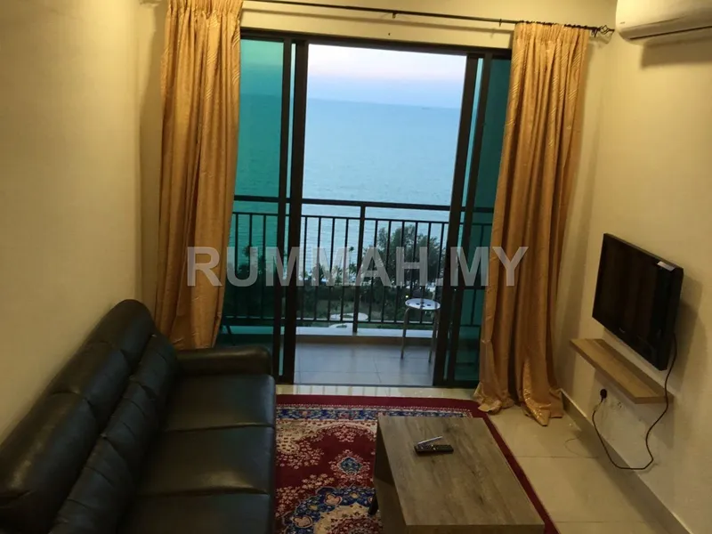 3-bedroom condo in Batu Ferringhi, Penang for rent —  Iconic Vue, Batu Ferringhi | Seaview