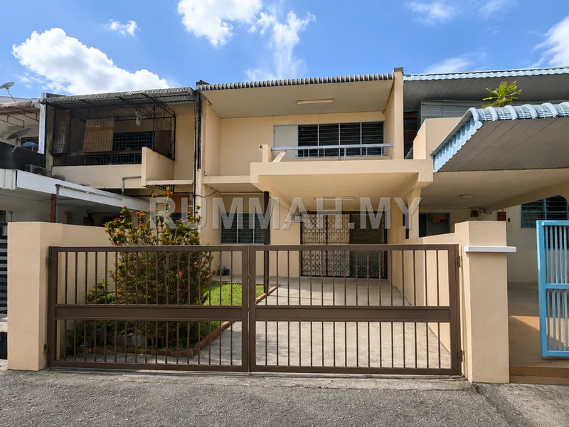 4-bedroom house in Bukit Mertajam, Penang for rent — 2-Storey Terraced House for Rent @ Bukit Mertajam | Partly Furnished