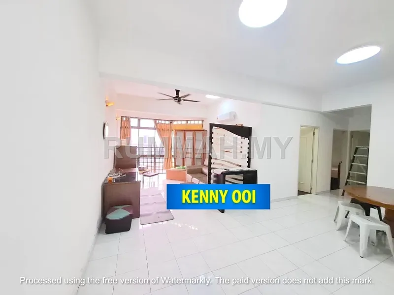 3-bedroom condo in Gelugor, Penang for rent — Bukit Dumbar Permai 2 Car Park Fully Furnished Gelugor