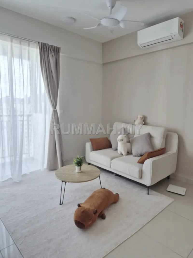 3-bedroom condo in Gelugor, Penang for rent — Ideal Residency @ Gelugor | Fully Furnished