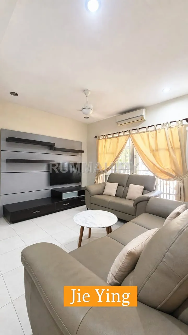 Double Storey Terrace for Sale @ Bandar Tasek Mutiara, Simpang Ampat | Fully Furnished