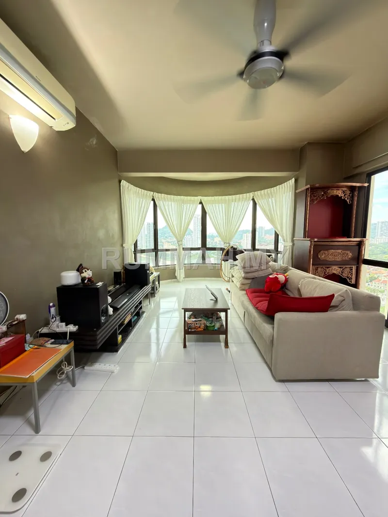 Twin tower Tanjung bungah seaview middle floor 2 rooms