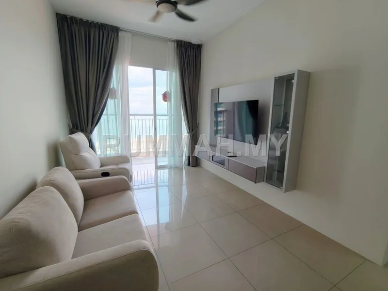 3-bedroom condo in Gelugor, Penang for rent — Zen 6, Gelugor | Seaview | Near USM The Light City 
