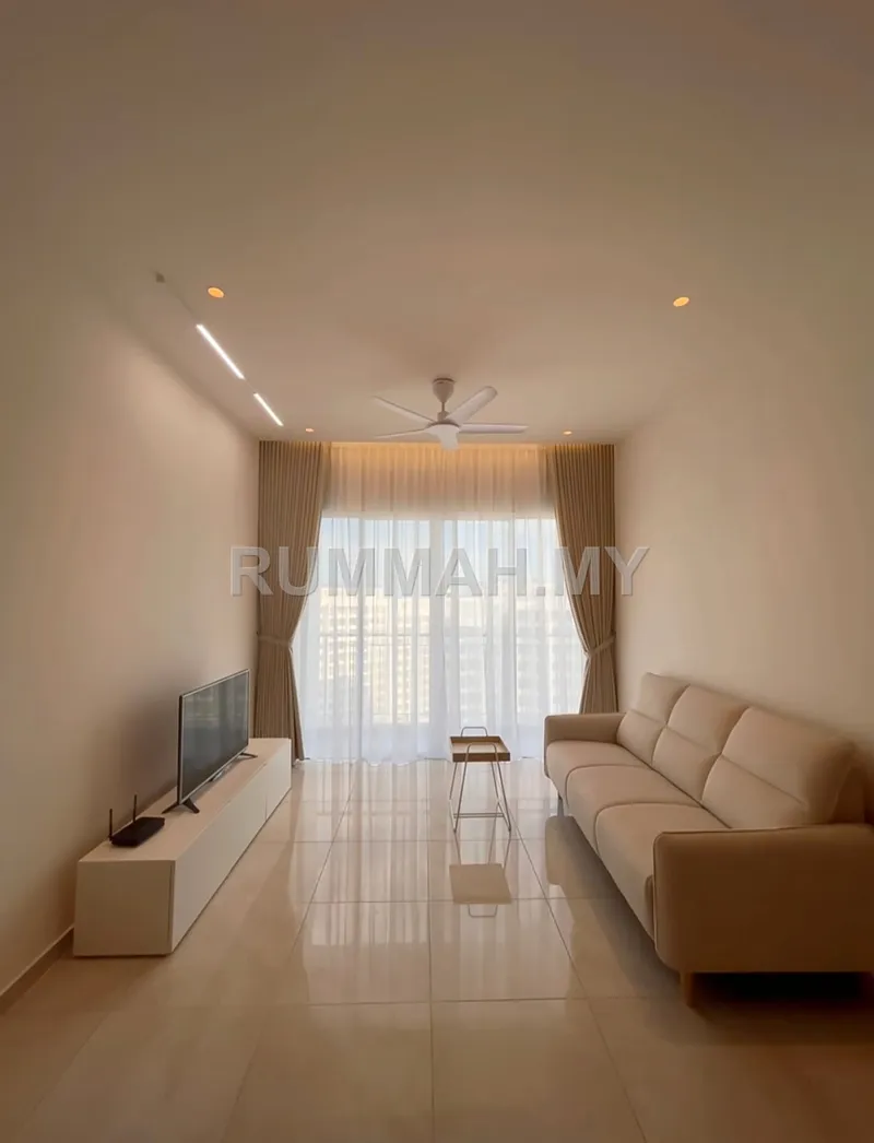 2-bedroom condo in Bayan Lepas, Penang for rent — [Free WiFi] Lucerne Residence, Bayan Lepas | Fully Furnished