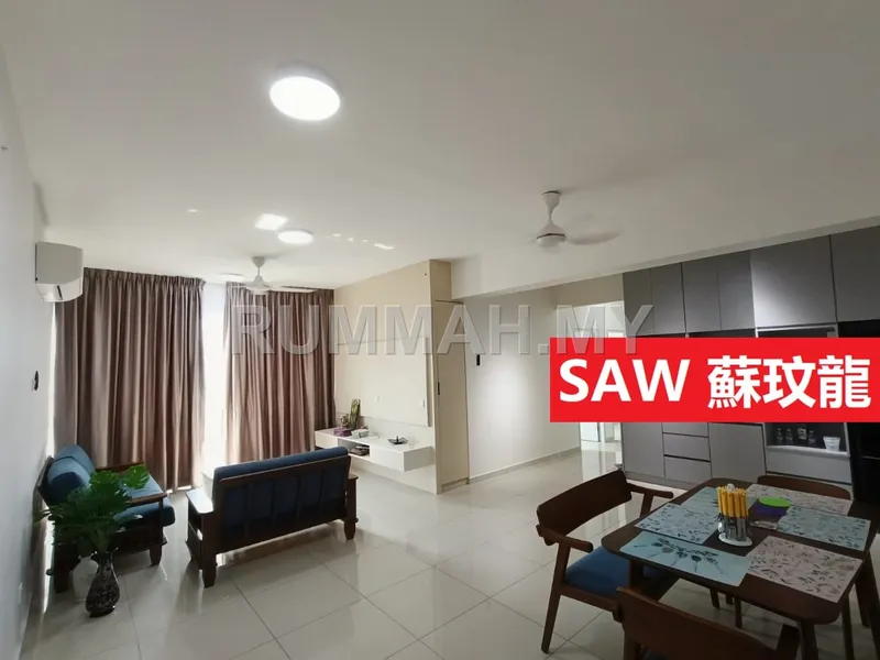 3-bedroom condo for sale in Bayan Lepas, Penang - Emerald Residence Condo, Bayan Lepas