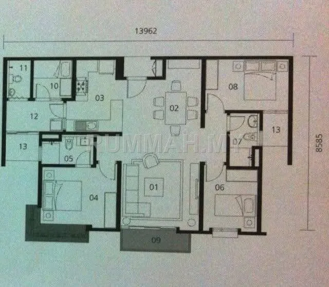 condo in Air Itam, Penang — photo 2