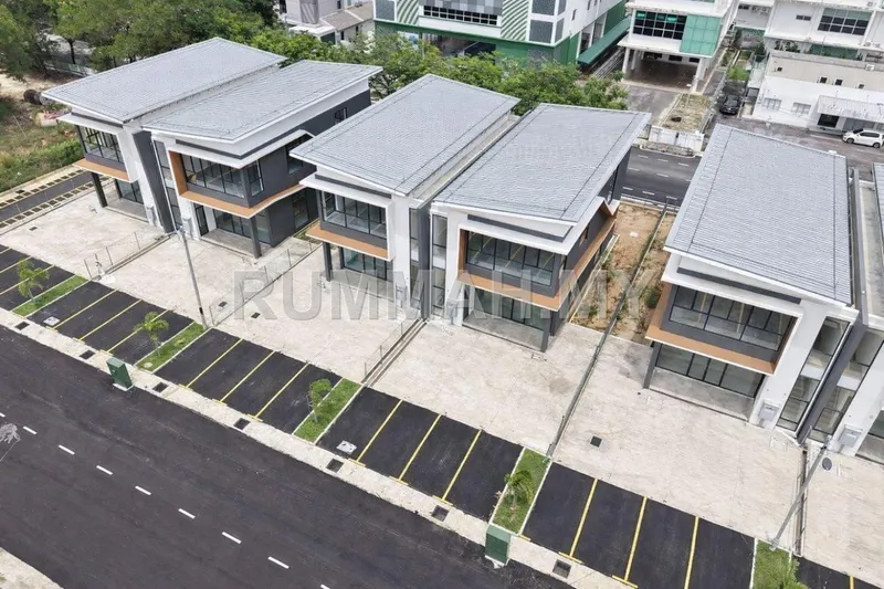 commercial in Simpang Ampat, Penang for rent — Double Storey Commercial Shoplot at Taman Perdana, Simpang Ampat For Rent Now !! 