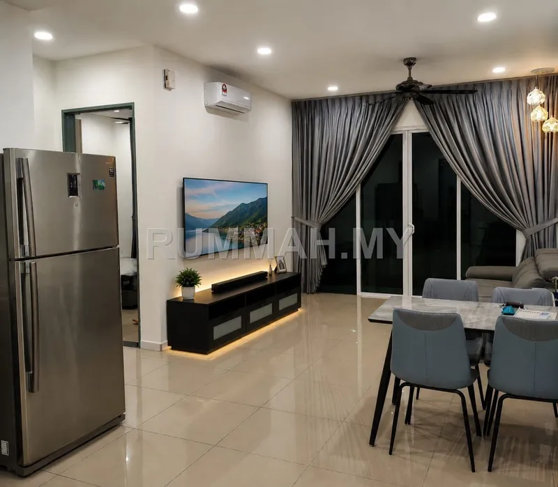 2-bedroom condo in Bayan Lepas, Penang for rent — [Seaview] Quaywest Residence, Bayan Lepas | Fully Furnished