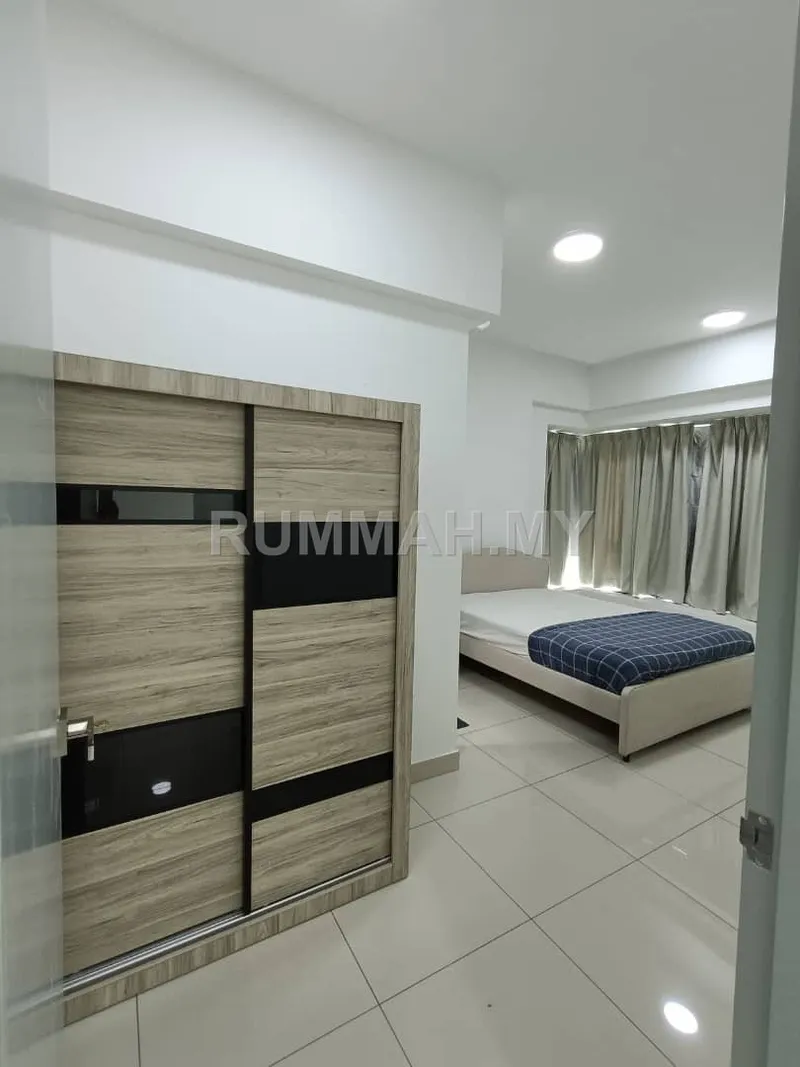 3-bedroom condo in Bayan Lepas, Penang for rent — Tropicana Bay Residence, 1 CP, 1020sft,Fully Furnished