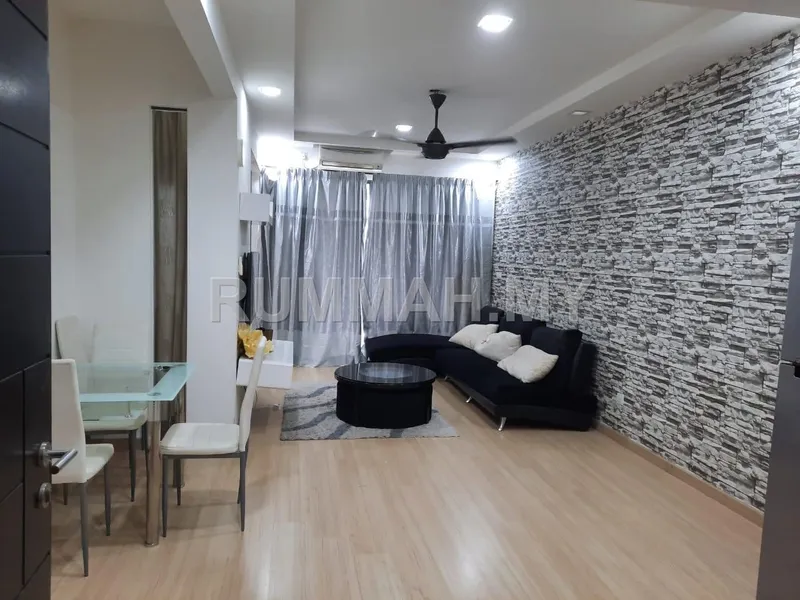 1-bedroom condo in Butterworth, Penang for rent — Condo for Rent @ Wellesley Residences, Butterworth | Fully Furnished