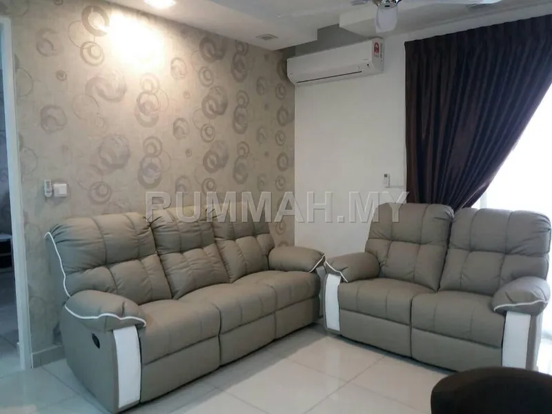 2-bedroom condo in Butterworth, Penang for rent —  Woodsbury Suite, Butterworth | Fully Furnished