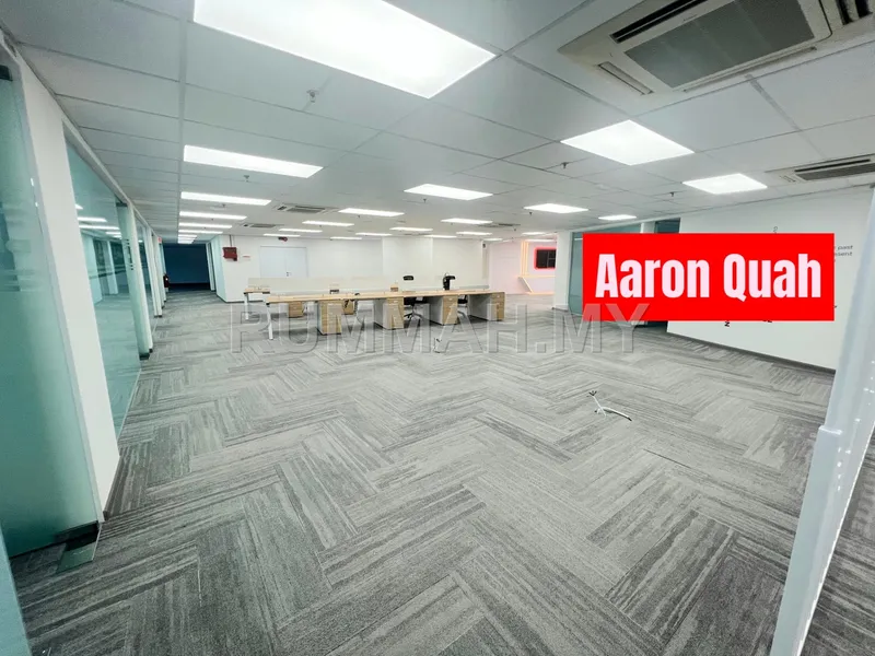 Office Space For Rent 6450sf Partial Furnished Renovated Well Maintained @ Bayan Baru Bayan Lepas Nr Suntech